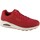 Chaussures Homme Baskets basses Skechers Unostand ON Air Rouge