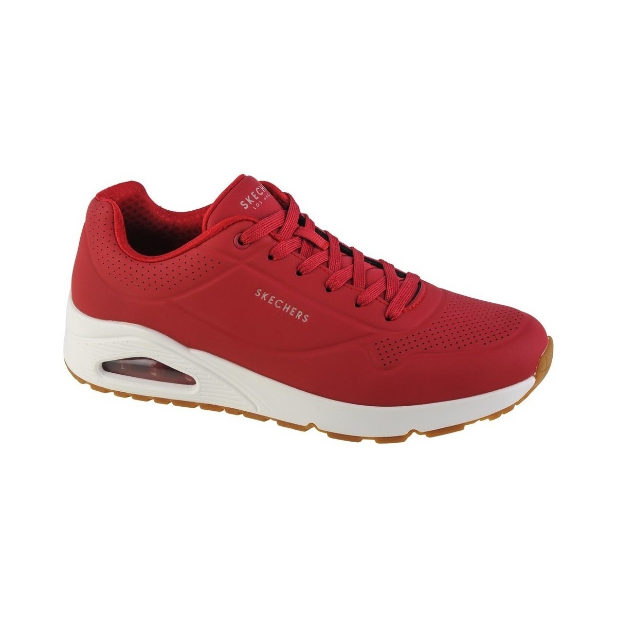 Chaussures Homme Baskets basses Skechers Unostand ON Air Rouge