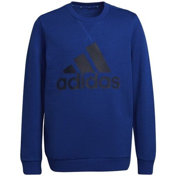 Vêtements Garçon Sweats adidas Originals Big Logo JR Bleu