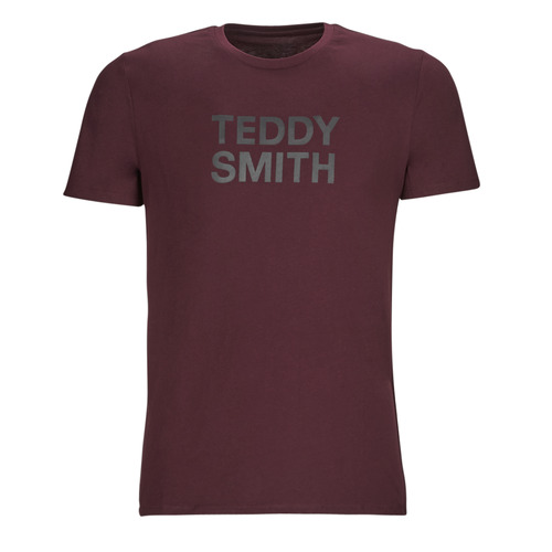 Vêtements Homme T-shirts manches courtes Teddy Smith TICLASS Bordeaux