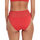 Vêtements Femme Maillots de bain séparables Lisca Bas maillot slip de bain taille haute côtés réglables Rouge