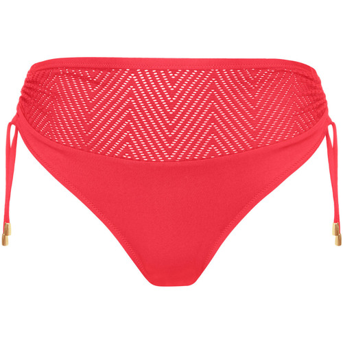 Vêtements Femme Maillots de bain séparables Lisca Bas maillot slip de bain taille haute côtés réglables Rouge