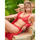 Vêtements Femme Maillots de bain séparables Lisca Haut maillot de bain armaturé multipositions Santorini Rouge