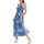 Vêtements Femme Robes Lisca Robe longue estivale Palma Bleu