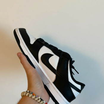 Chaussures Femme Basketball Nike Nike Dunk Low Retro Panda size 42 Noir