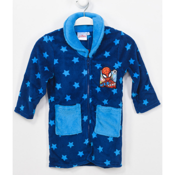 Vêtements Garçon Pyjamas / Chemises de nuit Kisses And Love HU7375-NAVY Bleu