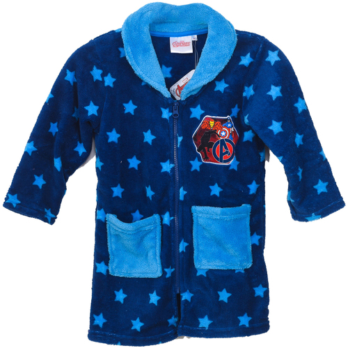 Vêtements Garçon Pyjamas / Chemises de nuit Kisses&Love HU7383-NAVY Bleu