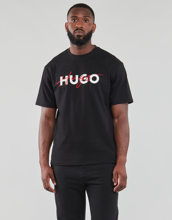 Vêtements Homme T-shirts manches courtes HUGO DAKAISHI Noir