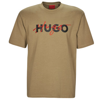 Vêtements Homme T-shirts manches courtes HUGO DAKAISHI Camel