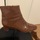 Chaussures Femme Bottines Find. boots marron clair façon croco Marron