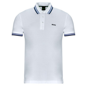 Vêtements Homme Polos manches courtes BOSS PADDY Blanc