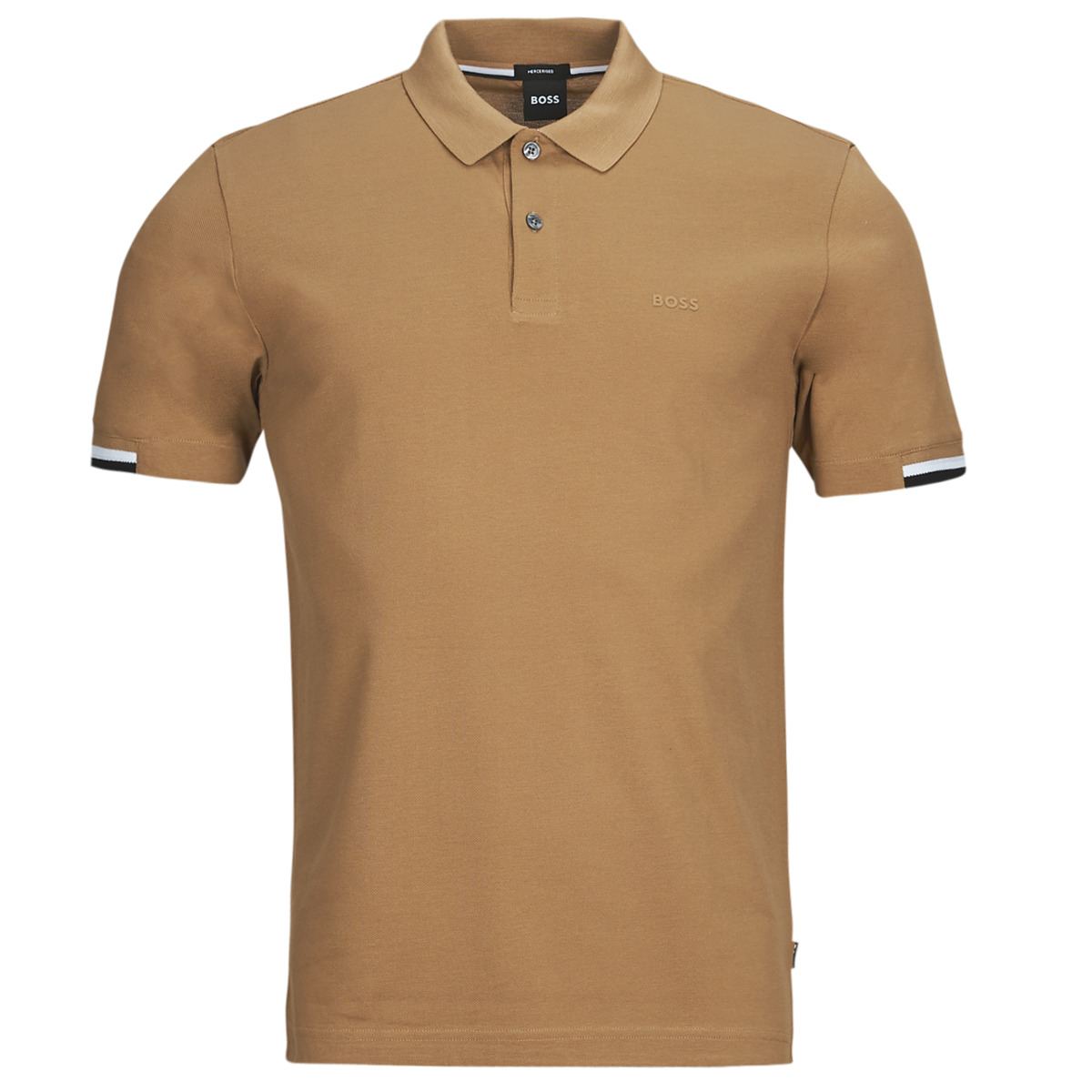 Vêtements Homme SS MILLERS RIVER TIPPED PIQUE SLIM PARLAY 147 Camel