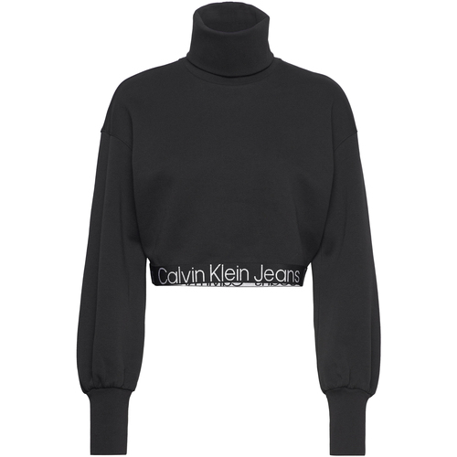 Vêtements Homme Sweats Calvin Klein Jeans track Sweat col roulé Noir