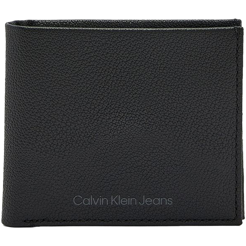 Sacs Homme Portefeuilles Calvin Klein Jeans Portefeuille cuir Noir