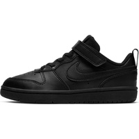 Chaussures Enfant Baskets mode Nike court borough low 2 Noir