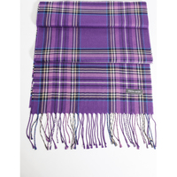 Accessoires textile Pulls & Gilets Pierre Cardin écharpes mixte  Carreaux avec Franges Violet