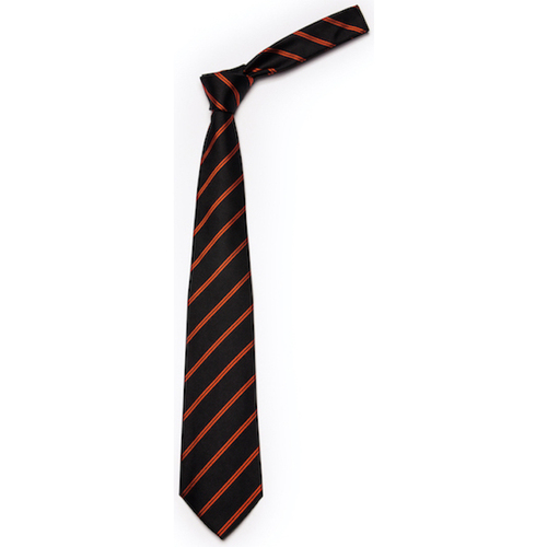 Trussardi cravate homme 100% soie rayé Noir- Rouge - Vêtements Costumes et  cravates Homme 35,00 €