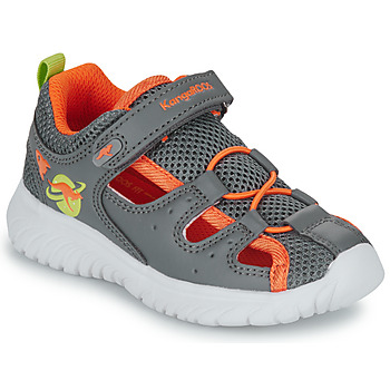 Chaussures Garçon Sandales sport Kangaroos KI-SPEEDLITE EV Gris / Orange