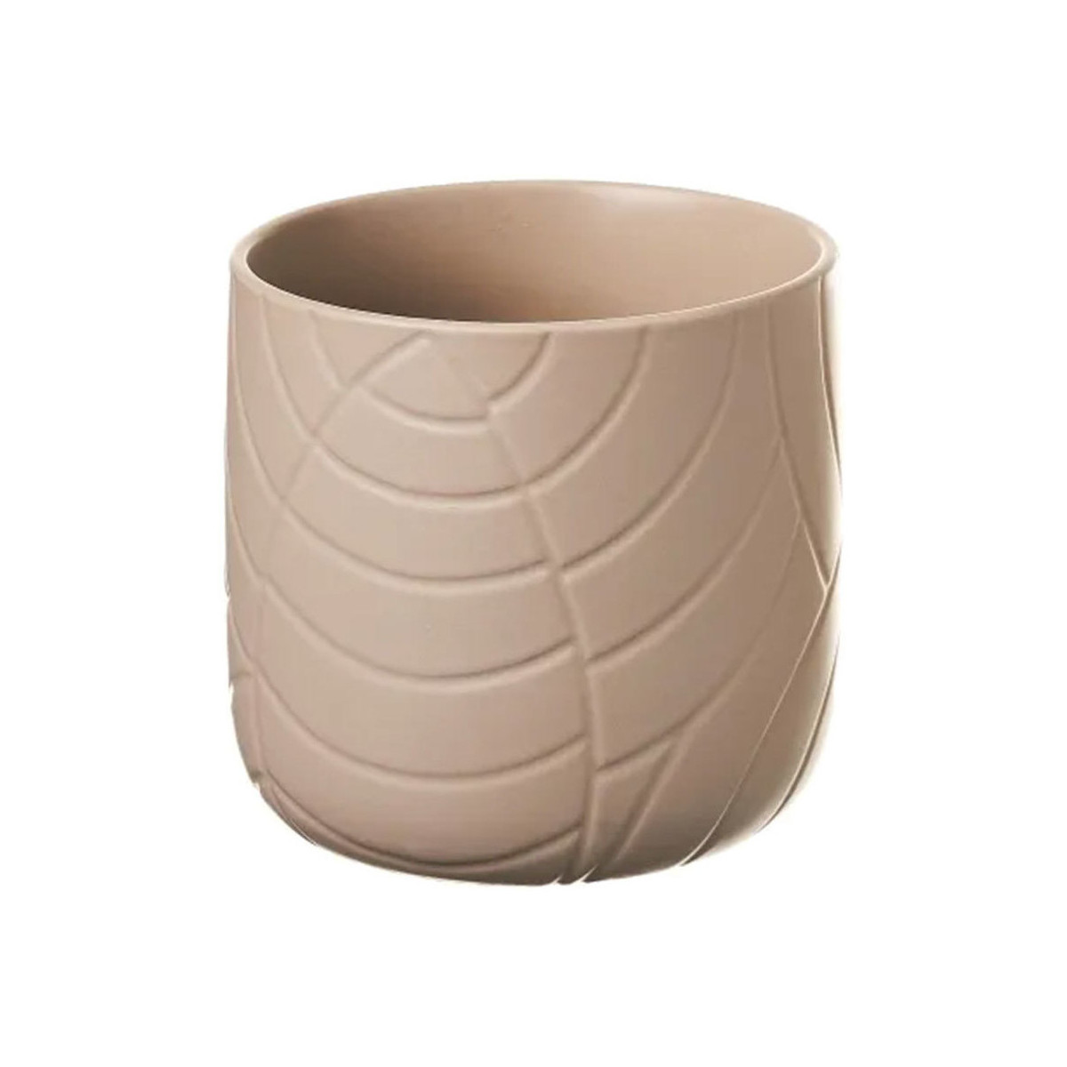 Sacs à main Vases / caches pots d'intérieur Unimasa Cache pot en céramique beige Beige