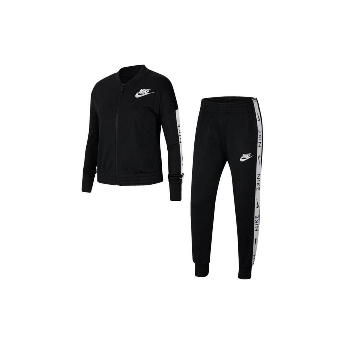 Vêtements Fille Ensembles de survêtement Nike G NSW TRK SUIT TRICOT Noir