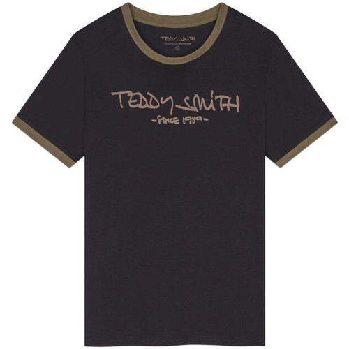 Vêtements Garçon Dot Print Regular Fit Shirt Teddy Smith 61002433D Gris