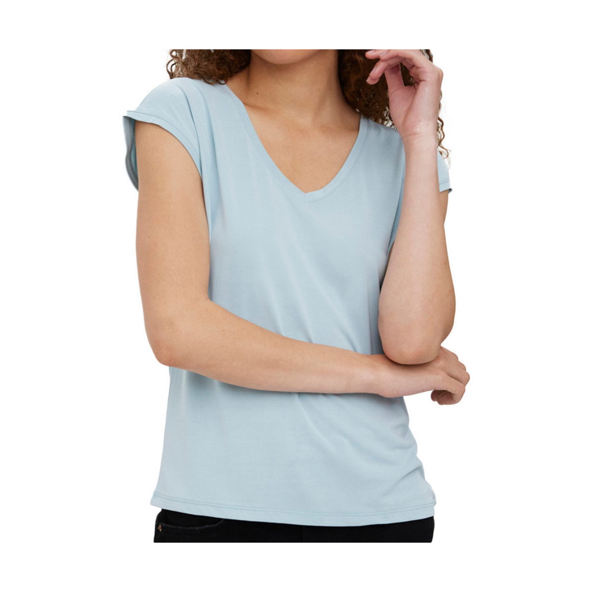 Vêtements Femme T-shirts & Polos Vero Moda 10247666 Bleu