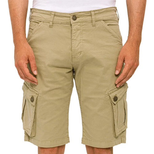 Vêtements Barstow Shorts / Bermudas Paname Brothers PB-BETTY Vert