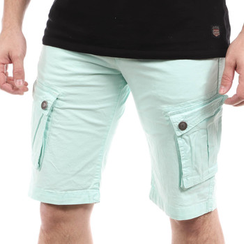 Vêtements Homme Shorts / Bermudas Paname Brothers PB-BETTY Turquoise