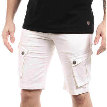 Vêtements Homme Shorts / Bermudas Paname Brothers PB-BETTY Blanc