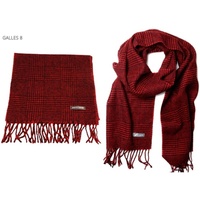 Accessoires textile Echarpes / Etoles / Foulards Pierre Cardin écharpes mixte  Galles Cliner avec Franges Noir-Rouge