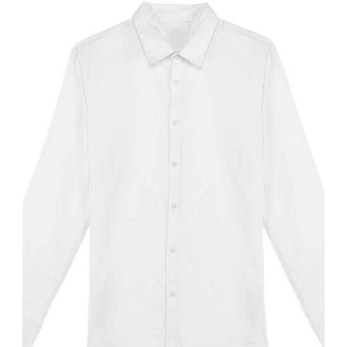 Vêtements Homme Chemises manches longues Native Spirit PC5130 Blanc