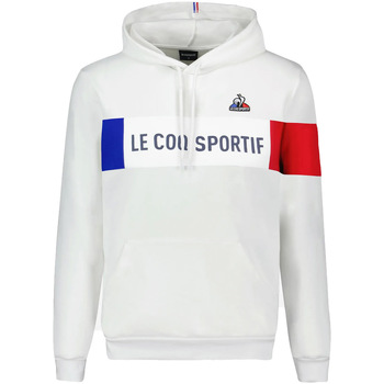 Vêtements Sweats Le Coq Sportif Tricolore Hoody N°1 Blanc
