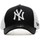 Lauren Ralph Lau Casquettes New-Era NY Yankees A-Frame Trucker Junior Noir