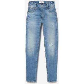 Vêtements Femme ZS105 Jeans Le Temps des Cerises Sabi pulp slim taille haute 7/8ème ZS105 jeans destroy bleu Bleu