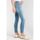 Vêtements Femme Jeans cotton Le Temps des Cerises Sabi pulp slim taille haute 7/8ème jeans cotton destroy bleu Bleu