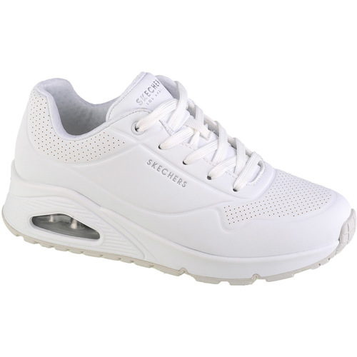 Chaussures Femme Baskets basses Skechers Uno-Stand on Air Blanc
