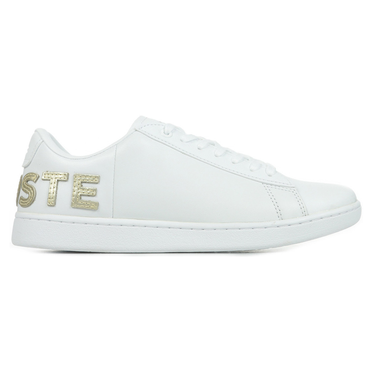 Chaussures Femme Baskets mode Lacoste Carnaby Evo 120 Blanc