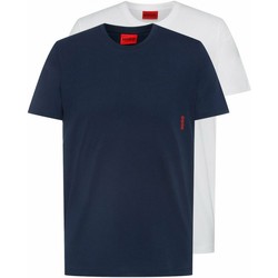 Vêtements Homme T-shirts & Polos BOSS Lot de 2 T-Shirts Blanc-Maine