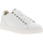 Chaussures Homme shoes simen 4412a w czarny Sneakers cuir Blanc