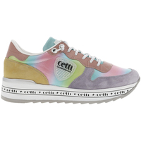 Chaussures Femme Baskets mode Cetti Baskets basses Tie and Dye Noir