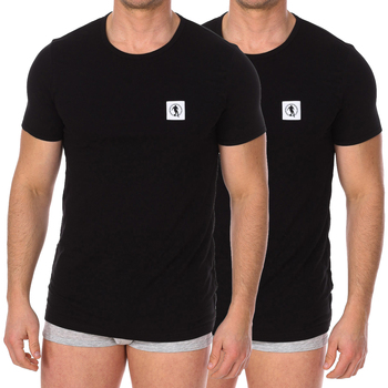 Vêtements Homme T-shirts & Polos Bikkembergs Tee-shirt Bipack Noir
