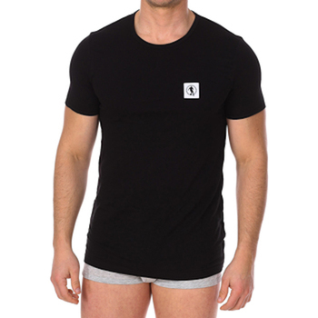 Vêtements Homme T-shirts & Polos Bikkembergs Tee Shirt Homme Col R Noir