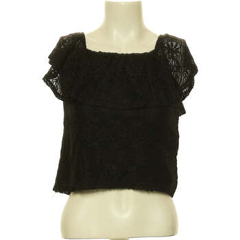 Vêtements Femme Sun & Shadow Pimkie top manches courtes  36 - T1 - S Noir Noir