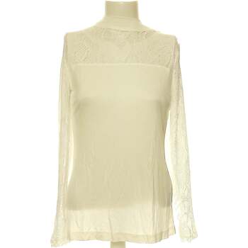 Vêtements Femme T-shirts & Polos Esprit top manches longues  38 - T2 - M Blanc Blanc