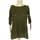 Vêtements Femme T-shirts & Polos Morgan top manches courtes  34 - T0 - XS Vert Vert