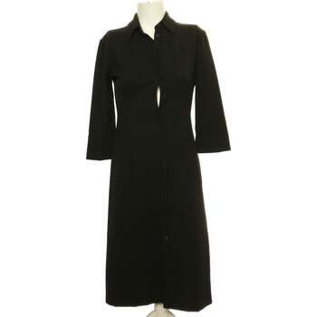 robe caroll  robe mi-longue  36 - t1 - s noir 