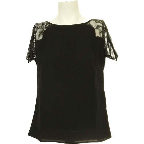 Vêtements Femme Gianluca - Lart H&M top manches courtes  38 - T2 - M Noir Noir