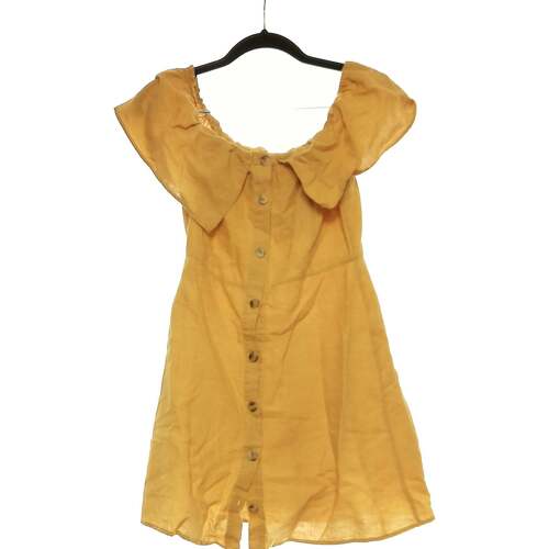 Vêtements Femme Robes courtes Achetez vos article de mode PULL&BEAR jusquà 80% moins chères sur JmksportShops Newlife robe courte  36 - T1 - S Jaune Jaune