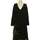 Vêtements Femme Robes Desigual robe mi-longue  34 - T0 - XS Noir Noir