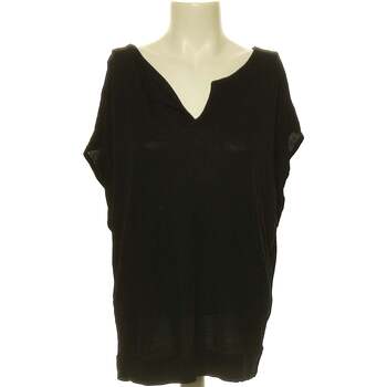 Vêtements Femme New Life - occasion Mango top manches courtes  38 - T2 - M Noir Noir